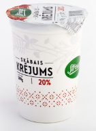 Straupe sour cream 20% 500 g