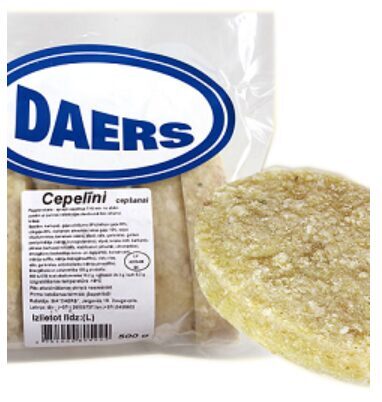 Daers ceppelins for baking 500 g