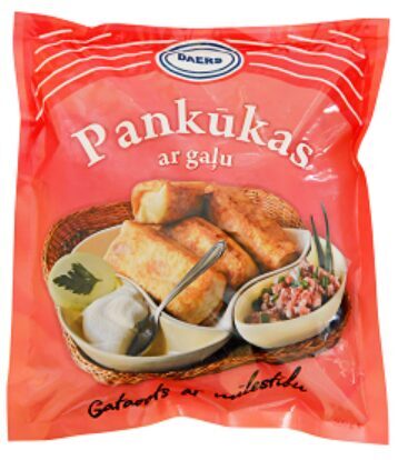 Daers pancakes with meat 500 g