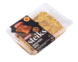 RGK Cūkgaļas steiks sinepju - medus mērcē, atdzesēts, kārbā 450g