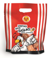 RGK Vistas gaļas šašliks KEBAB marinādē, stāvpakā 800g