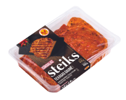 RGK Cūkgaļas steiks "Texasas gaumē", kārbā 450g