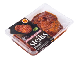 RGK Cūkas kakla karbonādes steiks BBQ mērcē, kārbā 450g