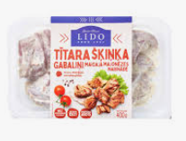 Lido tītara šķiņķa gabaliņi maigajā marinādē 400g
