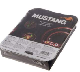MUSTANG vienreizlietojamais grills 500 g