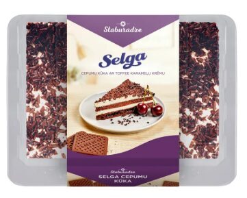 Staburadze Selgas cepumu kūka ar šokolādi 550 g