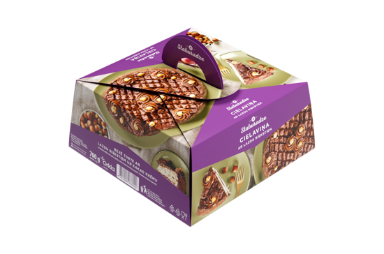 Staburadze torte Cielaviņa ar lazdu riekstiem 700 g