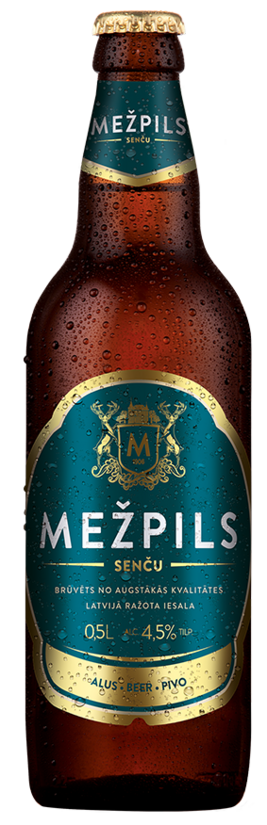 Mežpils alus “Senču” 4.5% 500 ml