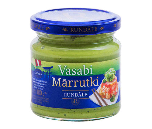 Rundāle mārrutki vasabi 180 g