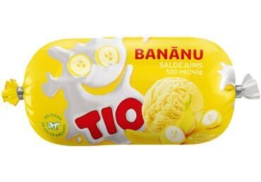 Tio saldējums banānu 500ml/240g