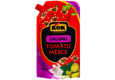 KOK zaļumu tomātu mērce 500 g, doy pack