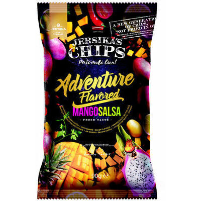 Jersikas čipsi ar mango salsu 90 g