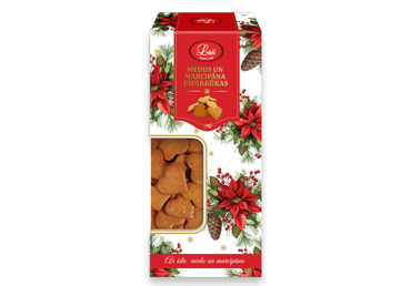 Lāči piparkūkas ar medu un marcipānu 190 g