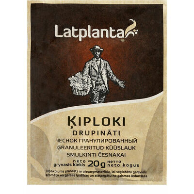 Latplanta drupināti ķiploki 20 g