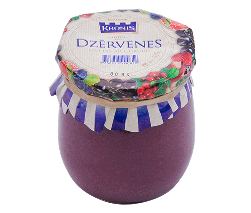 Kronis rīvētas dzērvenes ar cukuru 420 g