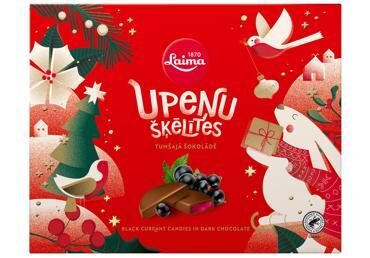 Laima upeņu šķēlītes tumšajā šokolādē 190 g