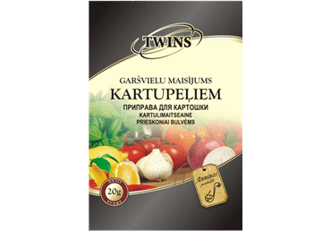 Twins garšvielu maisījums kartupeļiem 20 g