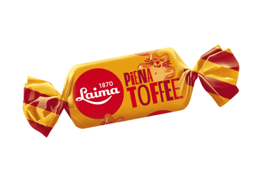 Laima piena īrisa “Toffee” konfektes 100 g