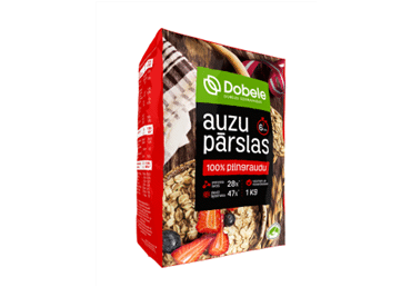 Dobele pilngraudu auzu pārslas 1 kg