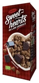 Milzu! Sweethearts rye and oat flakes with chocolate 150 g
