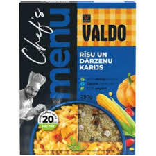 Valdo rice and vegetable curry 250 g
