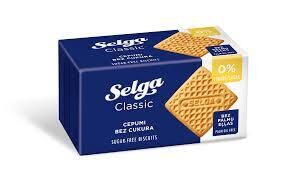 Selga classic cookies without sugar with sweetener 180 g
