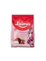Laima marshmallow in chocolate with berry flavor “Debesmanna” 175 g