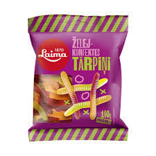 Laima jelly candies “Worms” 100 g