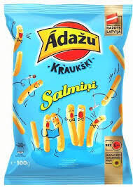 Ādažu chips straws 100 g