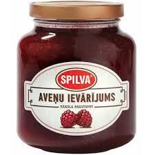Spilva raspberry jam 380 g