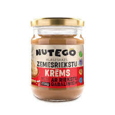 Nutego peanut butter with nut pieces 250 g