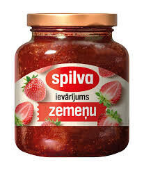Spilva strawberry jam 362 ml