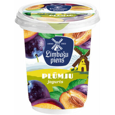 Limbažu piens plūmju jogurts 320 g