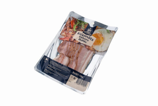 Rīgas miesnieks kūpināts bekons 130 g šķēlēs