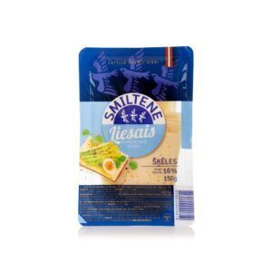 Smiltenes piens liesais siers 16% šķēlēs, 150 g