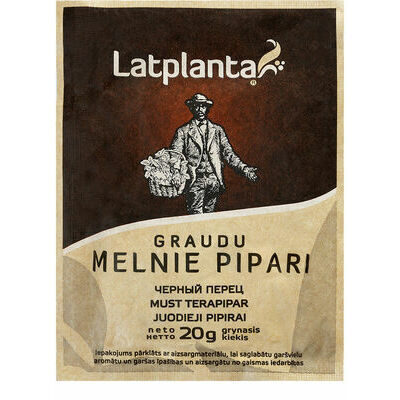 Latplanta melnie graudu pipari 20 g
