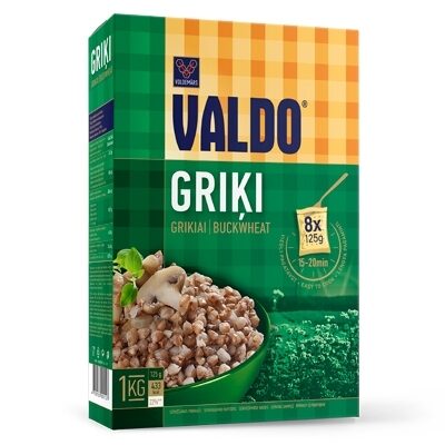 Valdo griķi 8x125 g