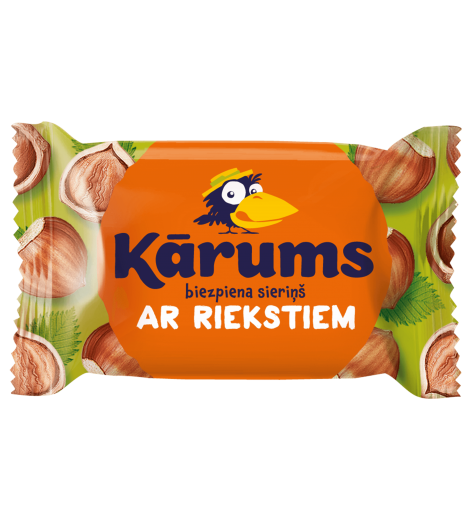Kārums biezpiena sieriņš ar riekstiem 45 g