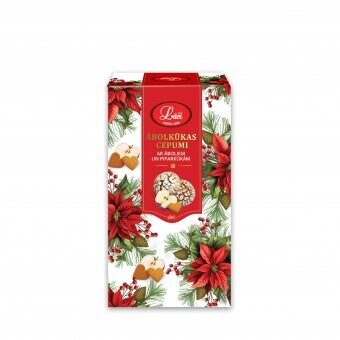 Lāči ābolkūkas biskvīta  cepumi ar piparkūku un ābolu garšu 70 g