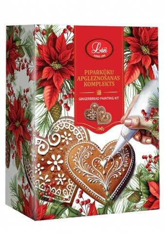 Lāči piparkūku apgleznošanas komplekts 350 g