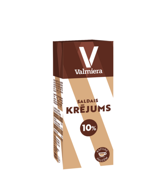 Valmiera saldais krējums 10% UTH 200 ml