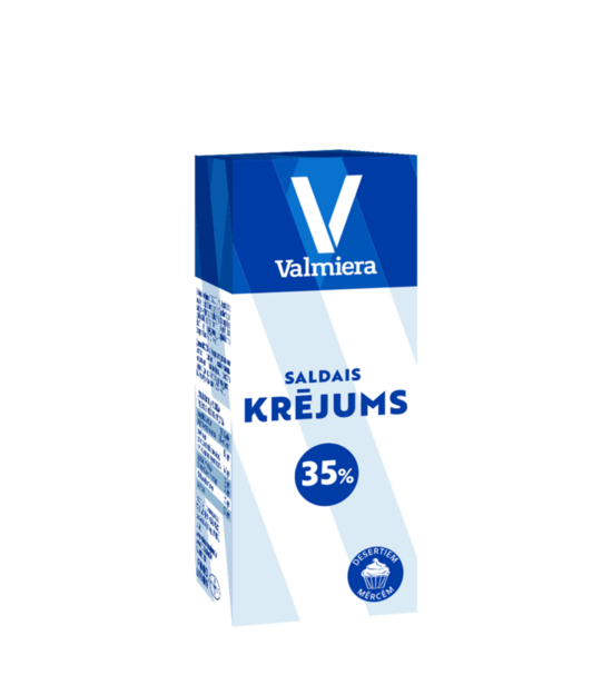 Valmieras saldais krējums 35% UTH 200 ml 