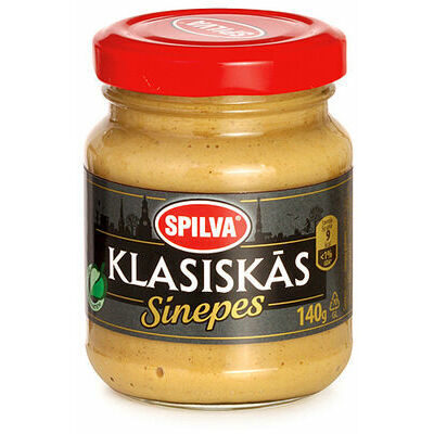 Spilva klasiskās sinepes 140 g