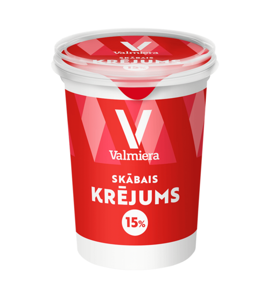 Valmiera skābais krējums 15 % 450 g