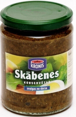 Kronis konservētas skābenes 440 g
