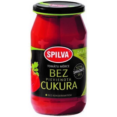 Spilva tomātu mērce bez cukura 500 g