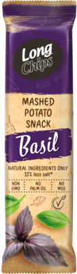 Longchips kartupeļu plāksnes ar baziliku 75 g