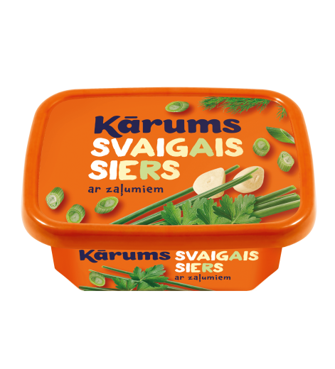 Kārums svaigais siers ar zaļumiem 175 g